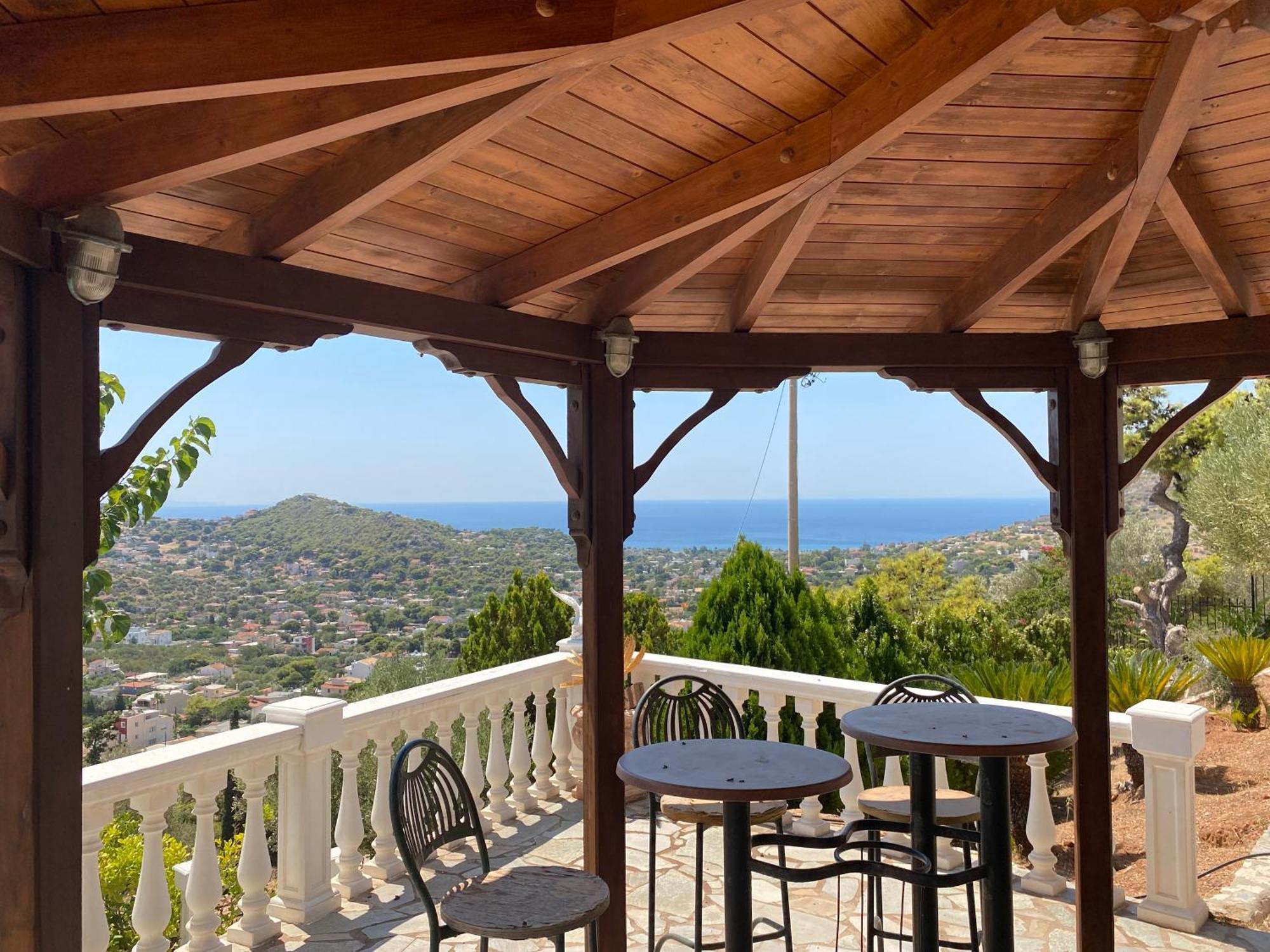 Eagles Nest Villa Athenian Riviera In Aghia Marina Near Lagonisi, Next To The Beach Close To Athens Airport Agia Marina  Buitenkant foto